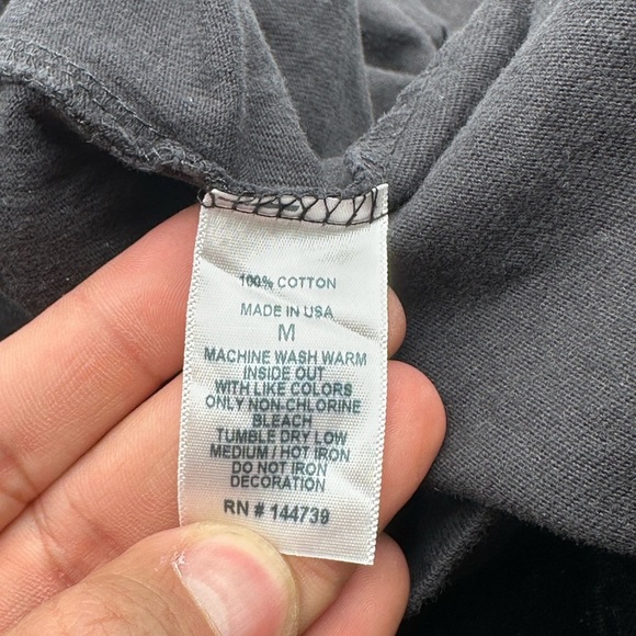 Harley Davidson American Legend Shirt Eagle Flag Bravado Made In USA Medium 2015 - Picture 10 of 12